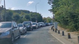 İstanbullular Rivaya akın etti, trafik yoğunluğu oluştu