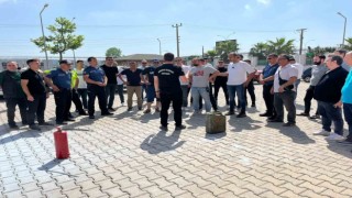 İtfaiyeden yangınlara doğru müdahale için gerçekçi tatbikat