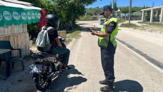 Jandarmadan Traktör ve Motosiklet Denetimi
