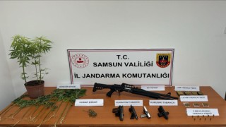 Jandarmadan uyuşturucu ve silah operasyonu: 2 gözaltı
