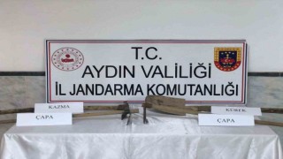 Kaçak tarihi eser kazısına suçüstü: 5 şüpheli yakalandı