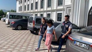 Kadın hırsız İstanbulda yakalandı