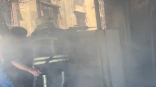 Kahramanmaraşta depo yangını