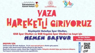 Kahramanmaraş'ta Yaz Spor Okulları ve Engelsiz Spor Okulları Başlıyor
