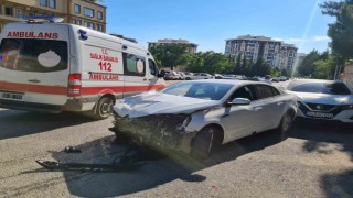 Kahramanmaraşta zincirleme trafik kazası: 3 yaralı