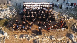 Kanlıdivanede müzik tarihle buluştu