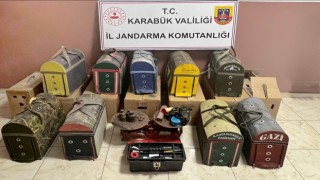 Karabükte “horoz dövüşü” operasyonu