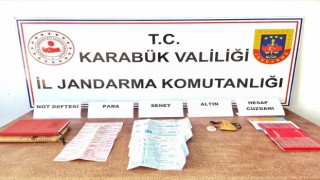 Karabükte tefecilik operasyonu: 1 gözaltı
