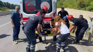 Karadeniz Ereğlide trafik kazası: 4 yaralı