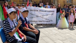 Karnelerini Gazzedeki öğrenciler için aldılar