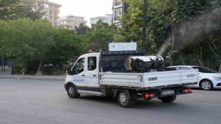 Kartal Belediyesi, ilçede uçkun ve larva ile mücadele kapsamında ilaçlama çalışmalarına başladı