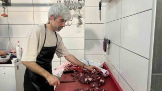 Kasaplarda bayram yoğunluğu