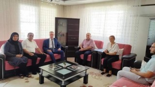 Kaymakam Ertaş Şehit ve Gazi ailelerini ziyaret etti