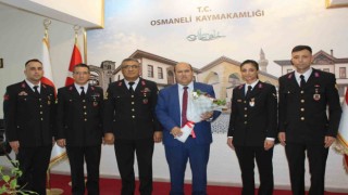 Kaymakam Ünal Jandarma teşkilatını kabul etti