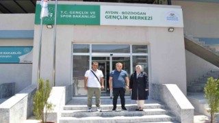 Kaymakamı Gökçe, Gençlik Merkezindeki çalışmaları yerinde inceledi