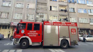 Kayseride ev yangını