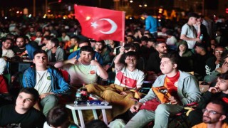 Kayseride milli takım coşkusu