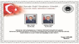 Kayseride şehit olan pilotların kimliği belli oldu