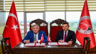 Kazakistanın Karaganda Buketov Üniversitesinden Kastamonu Üniversitesine iş birliği ziyareti