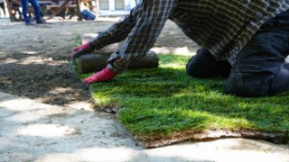Kent park yenileniyor