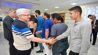 Kepez Belediyesi bayramlaşma töreni düzenledi