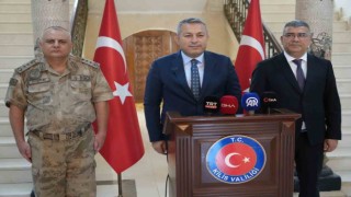 Kilis Valisi Tahir Şahin Güvenlik ve Asayiş verilerini açıkladı