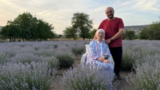 Kilisin ‘Mor bahçesine ziyaretçi akını