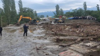 Kırgızistanda sel: 5 ölü, 2 kayıp