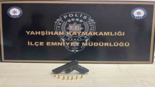 Kırıkkalede asayiş denetimlerinde 4 ruhsatsız tabanca ele geçirildi