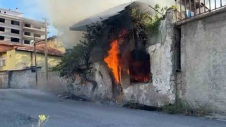 Kırıkkalede ev yangını