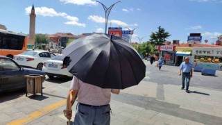Kırşehirde hava sıcaklıkları vatandaşları bunalttı