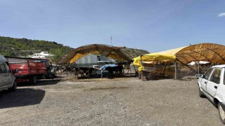 Kızılcahamamda kurban pazarı kuruldu