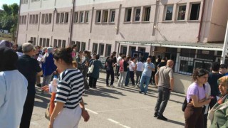 Kocaelide YKS sınavının ilk oturum heyecanı
