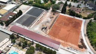 Kocaelinin dünya standartlarındaki tenis merkezinde tamamlanma oranı yüzde 80
