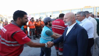 Kocasinanda coşkulu bayramlaşma