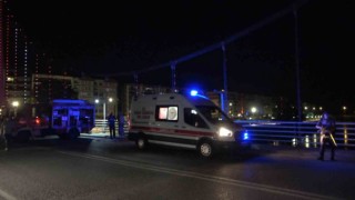 Köprüde intihar girişimi