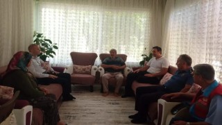Köyceğizde şehit ve gazi ailelerine bayram ziyareti yapıldı