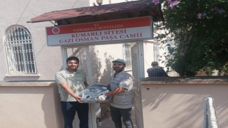 Kurban atıkları için vatandaşlara çöp poşeti dağıtıldı