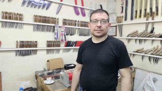Kurban Bayramı öncesi bıcak bileyicilerinde yoğunluk