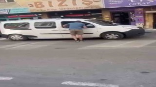 Kurbanlık danayı arka koltukta getirdi