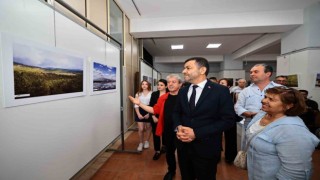 Kursiyerlerin eserleri sanatseverlerle buluştu