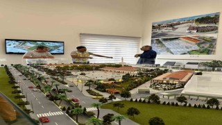 Kuşadası Kent Meydanının yapımı hızla ilerliyor