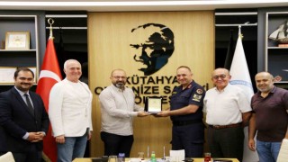 Kütahya OSB Yönetiminden Jandarma Karakol Komutanı Gündoğduya anlamlı teşekkür