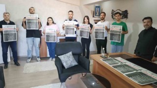 Kütahyada 54 yıllık gazete sayfasını kararttı