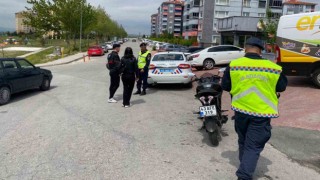 Kütahyada bayramı öncesi trafik denetimleri