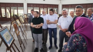 Kütahyada Hüsn-i Hat Besmele Sergisi