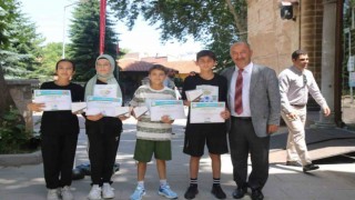 Kütahyada tarihi mekanlarda oryantiring coşkusu