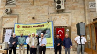 Kutsal topraklara 45 kişilik kafile gönderildi