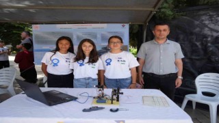Liseli öğrenciler, lazerle mikrometrik ölçüm yapabilen cihaz tasarladı