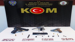 Malatya polisi silah kaçakçılarına göz açtırmıyor